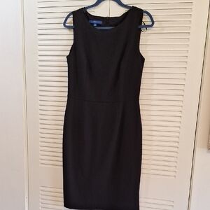 Apt 9 Sleek Sheath Black Sleeveless Dress